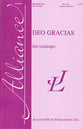 Deo Gracias SSA choral sheet music cover
